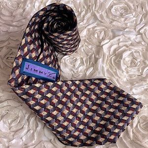 New Jimmy V mens check‎ tie